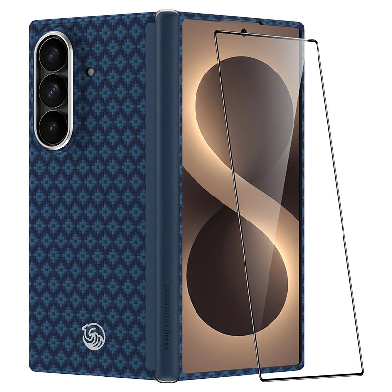 [Grand Combo] ArmorGrid Air Case built with Kevlar® for Samsung Galaxy Z Fold 8 Ultra - 1